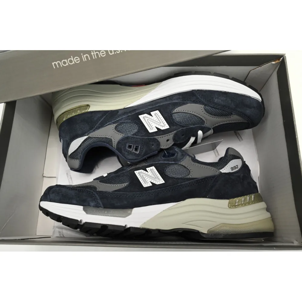 New Balance 992 Navy Grey  M992GG