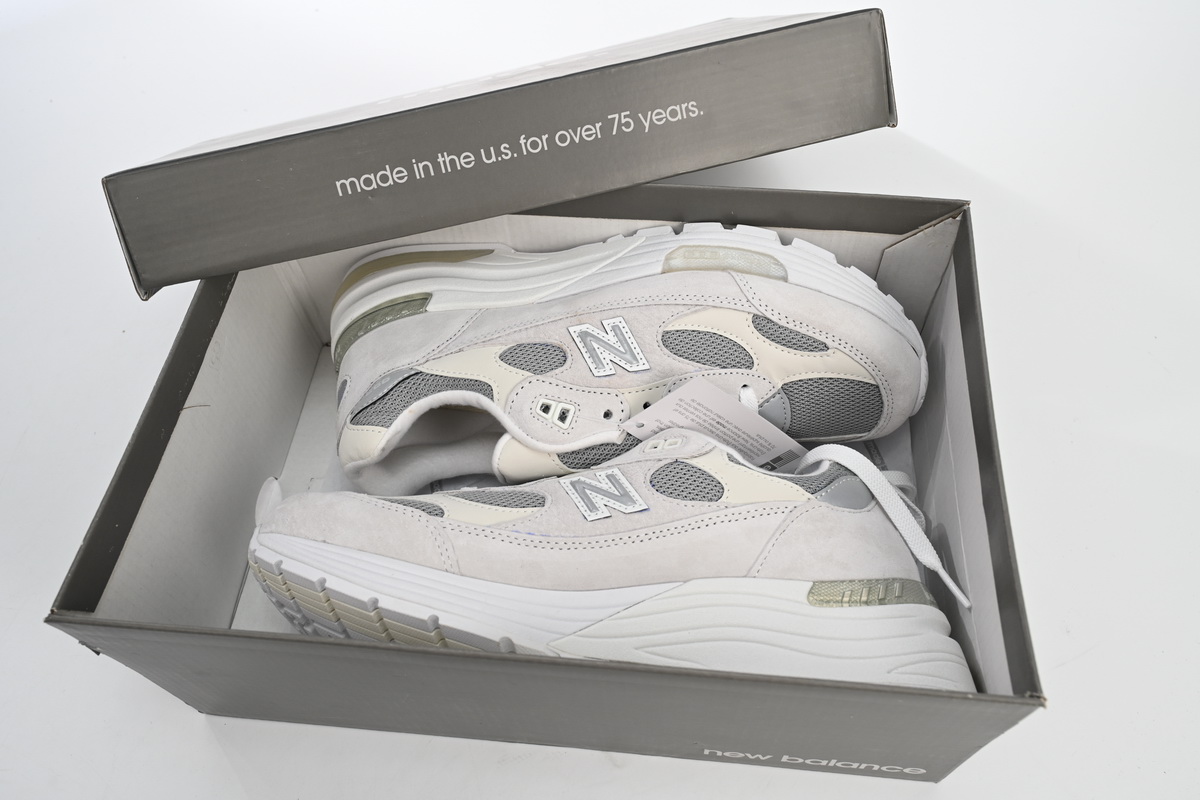 New Balance 992 White Silver Nimbus Cloud M992Nc