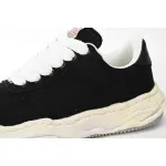  Maison Mihara Yasuhiro Wayne OG Sole Washed Canvas Low Black A08FW708