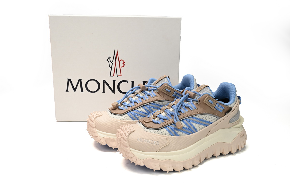 Moncler Trailgrip Fluorescent Black Grey Blue I209B 4M00060 M2058