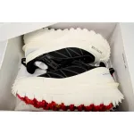  Moncler Trailgrip Leather Black And White  I209B 4M00230 M2058 