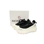  Moncler Trailgrip Leather Black And White  I209B 4M00230 M2058 