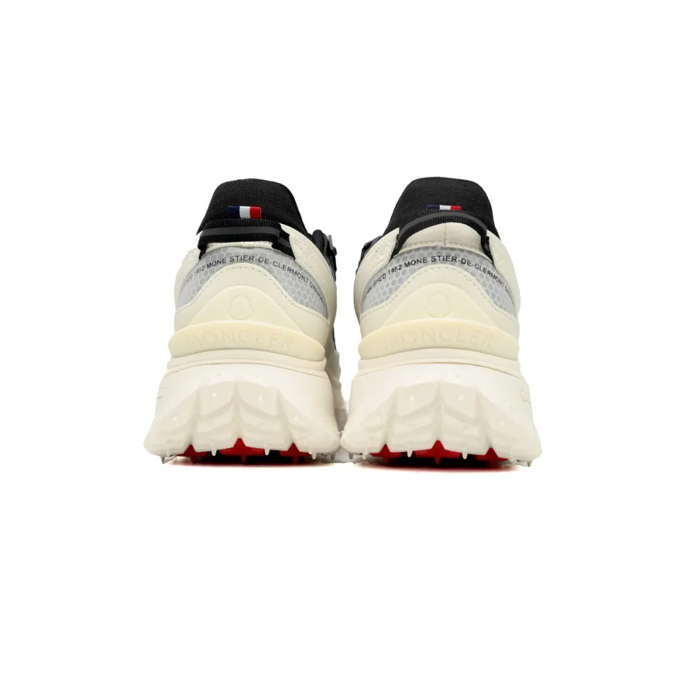  Moncler Trailgrip Leather Black And White  I209B 4M00230 M2058 