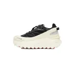  Moncler Trailgrip Leather Black And White  I209B 4M00230 M2058 