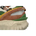  Moncler Trailgrip Leather Black White Yellow Green  I209B 4M00230 M4048 