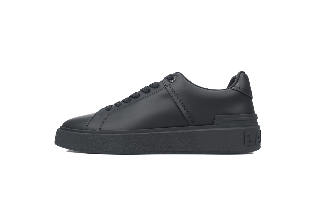 Balmain B-Court Low-Top All Black