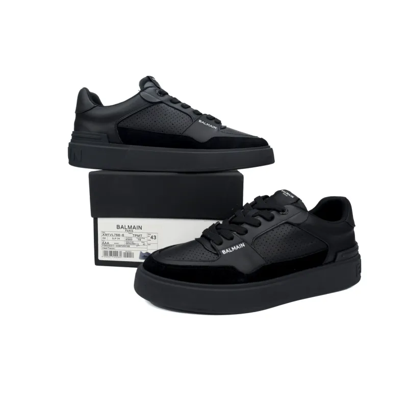 Balmain B-Court Low-Top Black