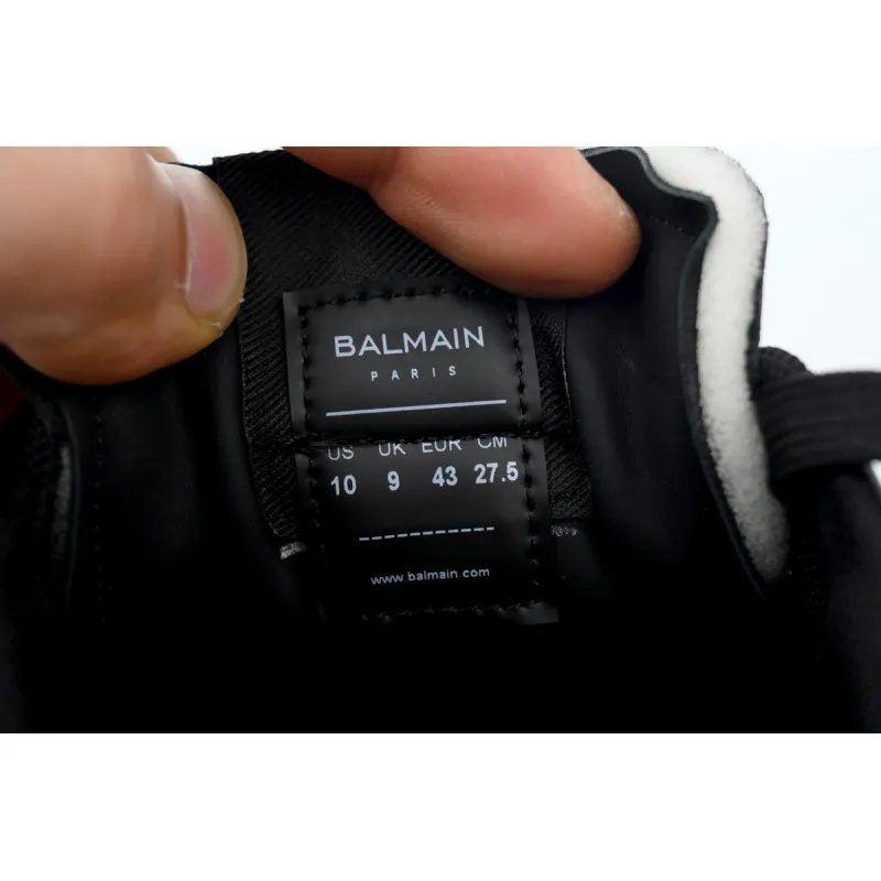 Balmain B-Court Low-Top Black