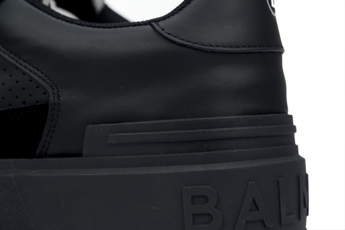 Balmain B-Court Low-Top Black