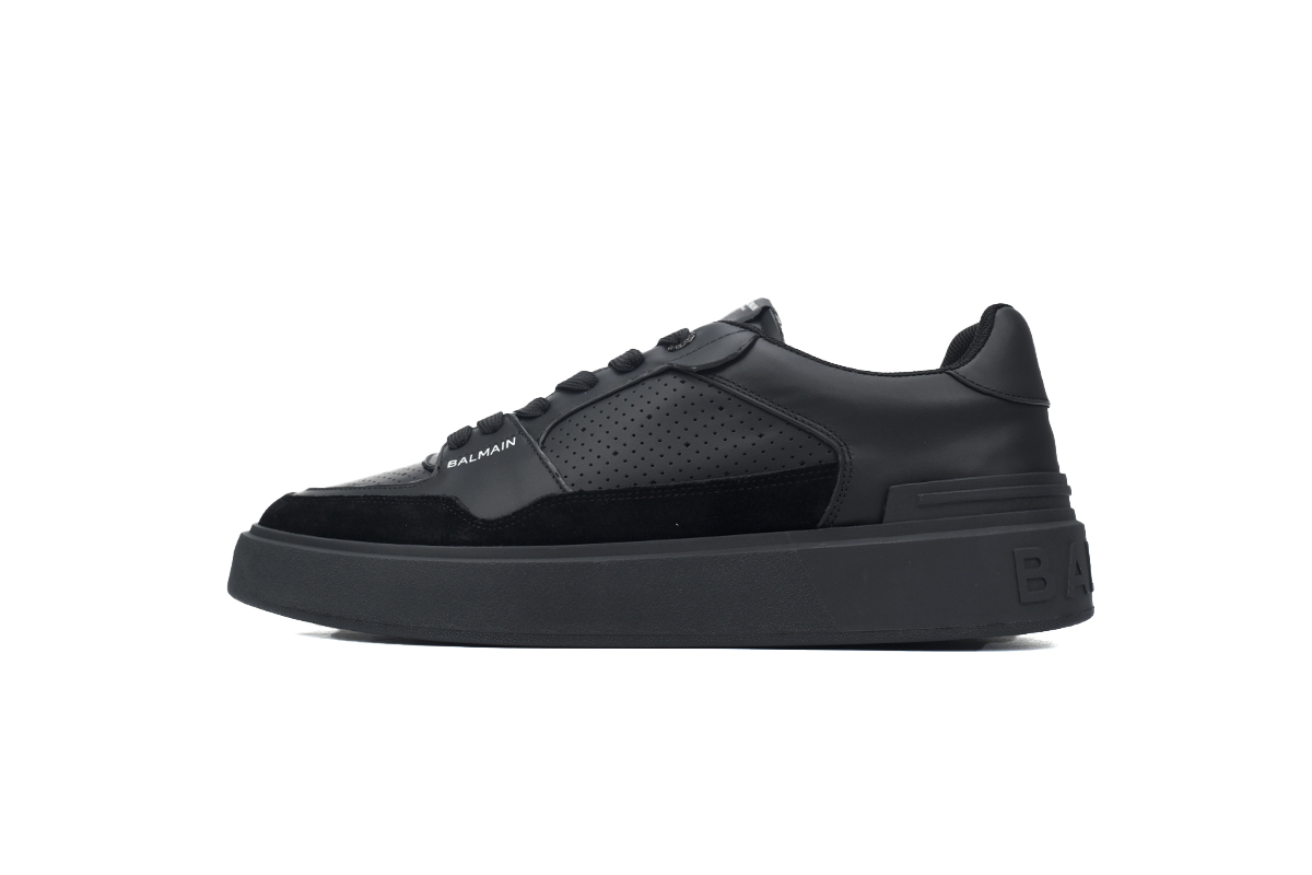 Balmain B-Court Low-Top Black