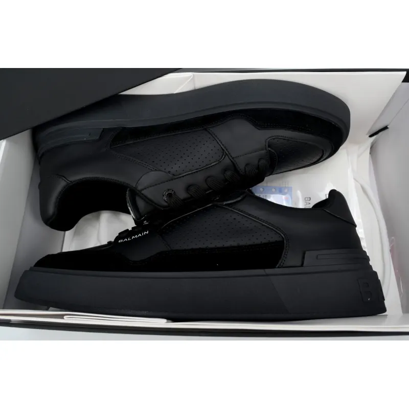 Balmain B-Court Low-Top Black