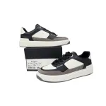 Balmain B-Court Low-Top Black  Brown