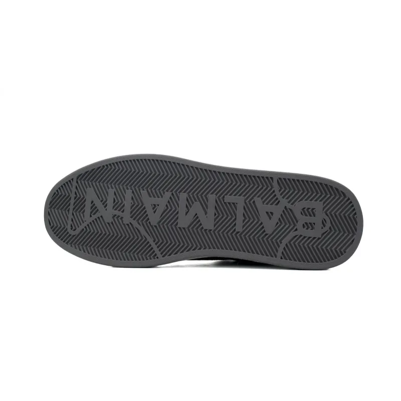 Balmain B-Court Low-Top Black  Brown