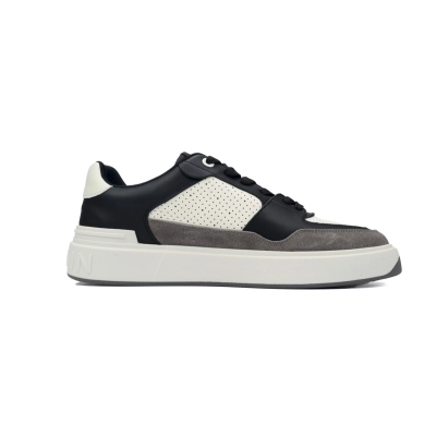 Balmain B-Court Low-Top Black  Brown 02