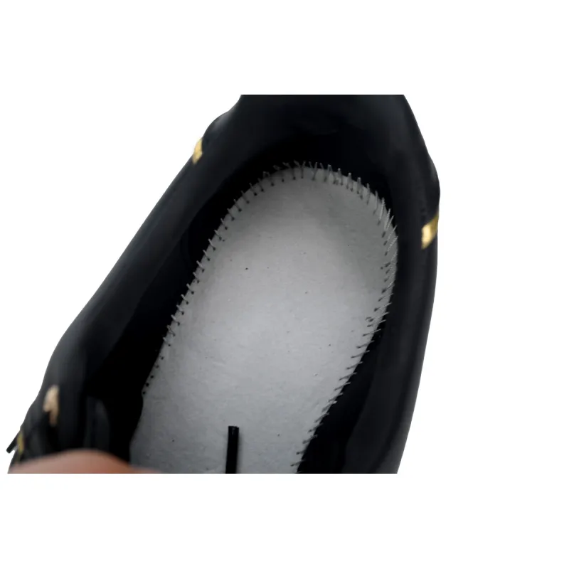Balmain B-Court Low-Top Black Gold