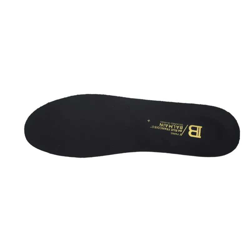 Balmain B-Court Low-Top Black Gold