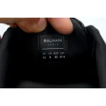 Balmain B-Court Low-Top Black Gold