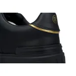 Balmain B-Court Low-Top Black Gold