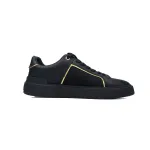 Balmain B-Court Low-Top Black Gold
