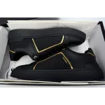 Balmain B-Court Low-Top Black Gold