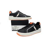 Balmain B-Court Low-Top Black Orange
