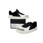 Balmain B-Court Low-Top Black White