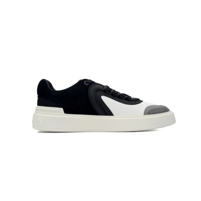 Balmain B-Court Low-Top Black White 02