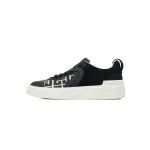 Balmain B-Court Low-Top Pattern Black White