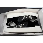Balmain B-Court Low-Top Pattern Black White