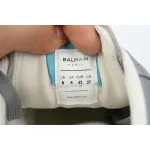 Balmain B-Court Low-Top Gray Brown
