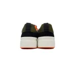 Balmain B-Court Low-Top Orange Green