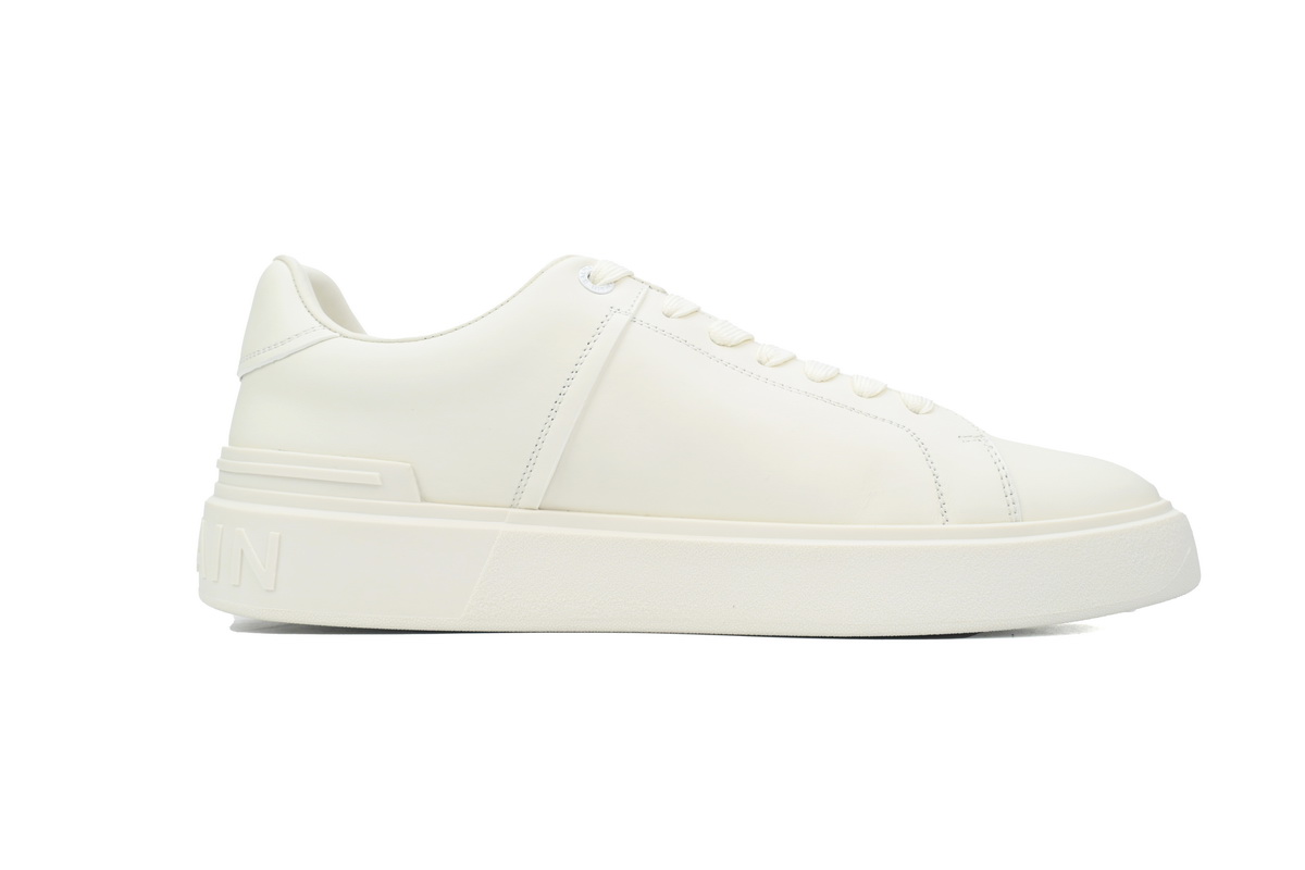 Balmain B-Court Low-Top White YM1VI288LVTR0FA