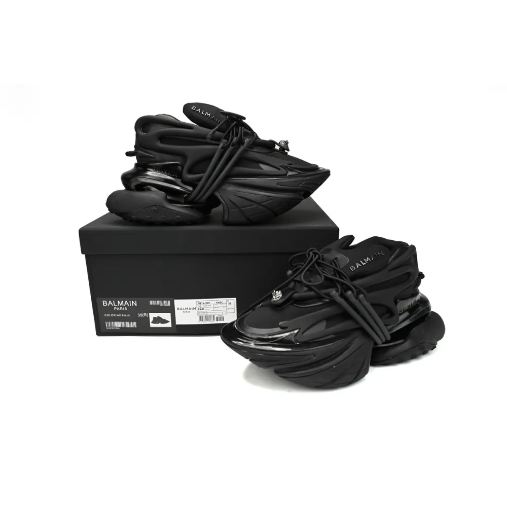 Balmain Unicorn Low-Top Black AM1VJ309KNSC