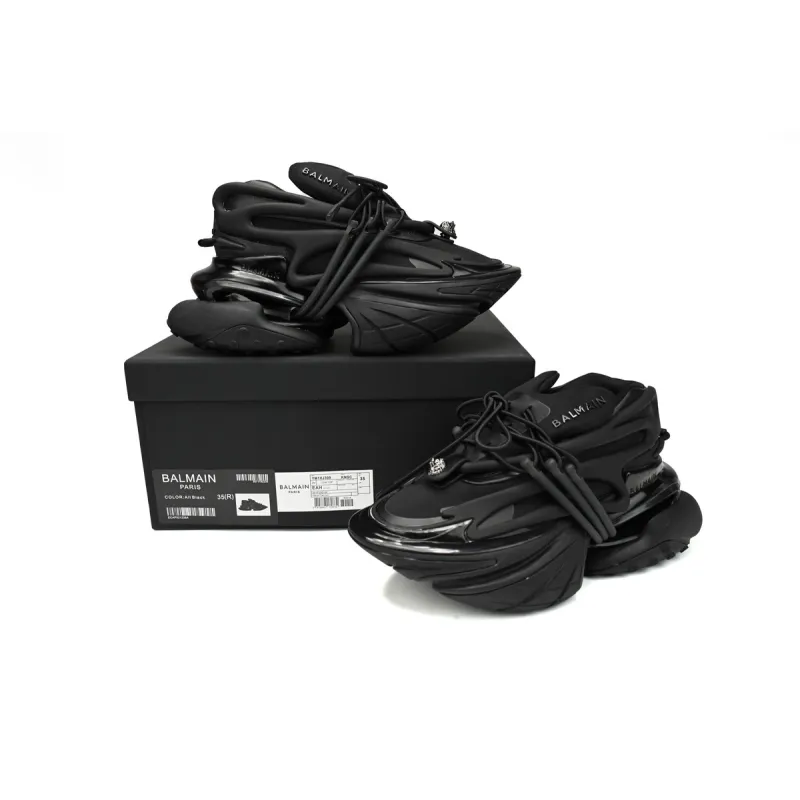 Balmain Unicorn Low-Top Black AM1VJ309KNSC