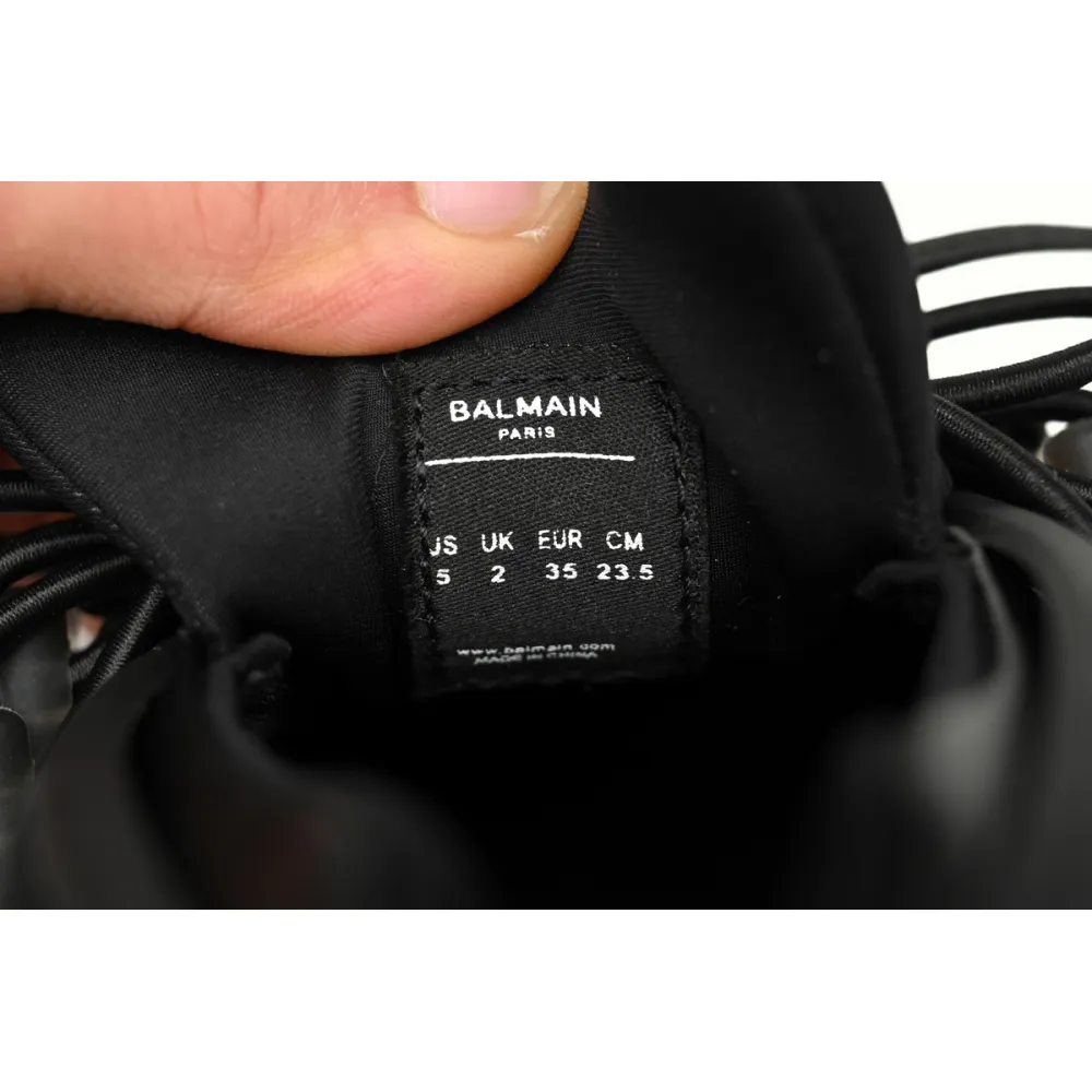 Balmain Unicorn Low-Top Black AM1VJ309KNSC