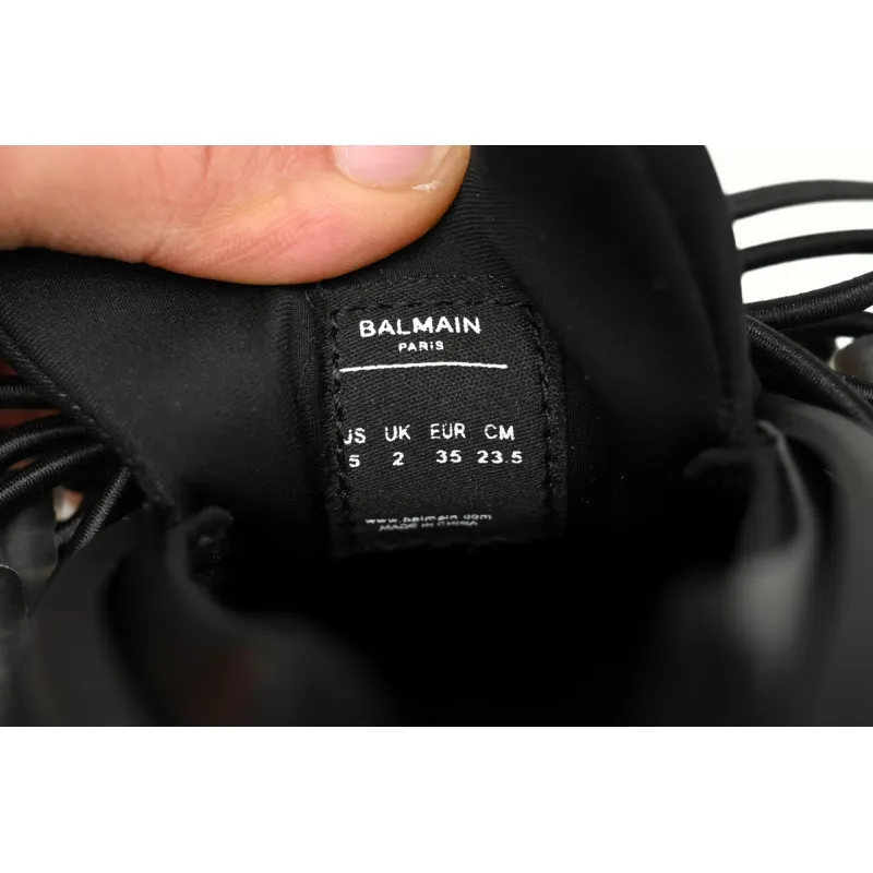 Balmain Unicorn Low-Top Black AM1VJ309KNSC