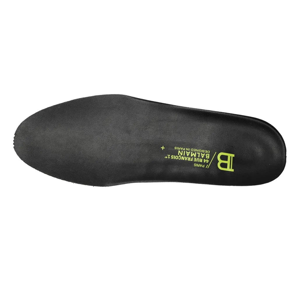 Balmain Unicorn Low-Top Black Yellow YM0VJ309KNET