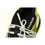 Balmain Unicorn Low-Top Black Yellow YM0VJ309KNET