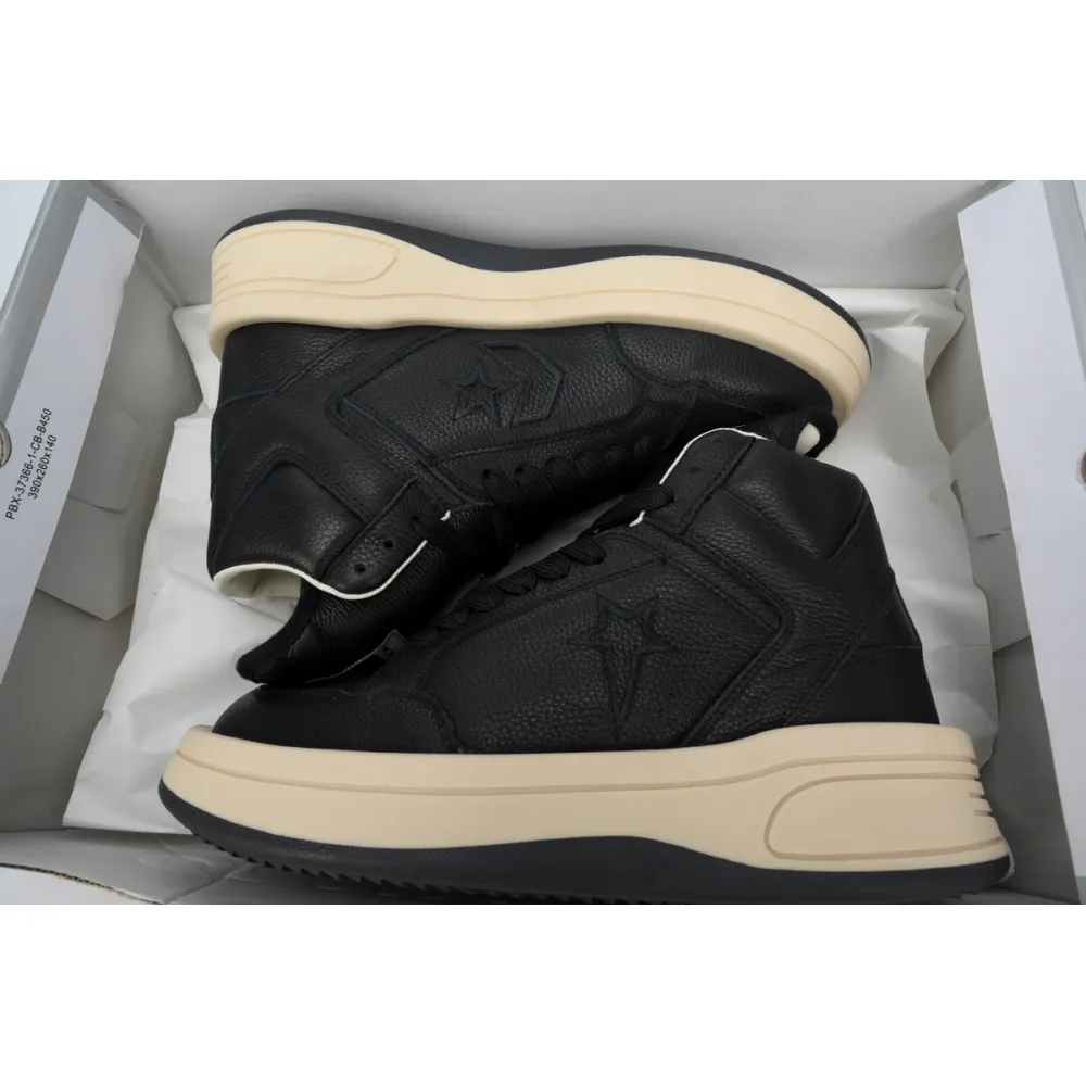 Converse TURBOWPN Mid Rick Owens DRKSHDW Black 172342C