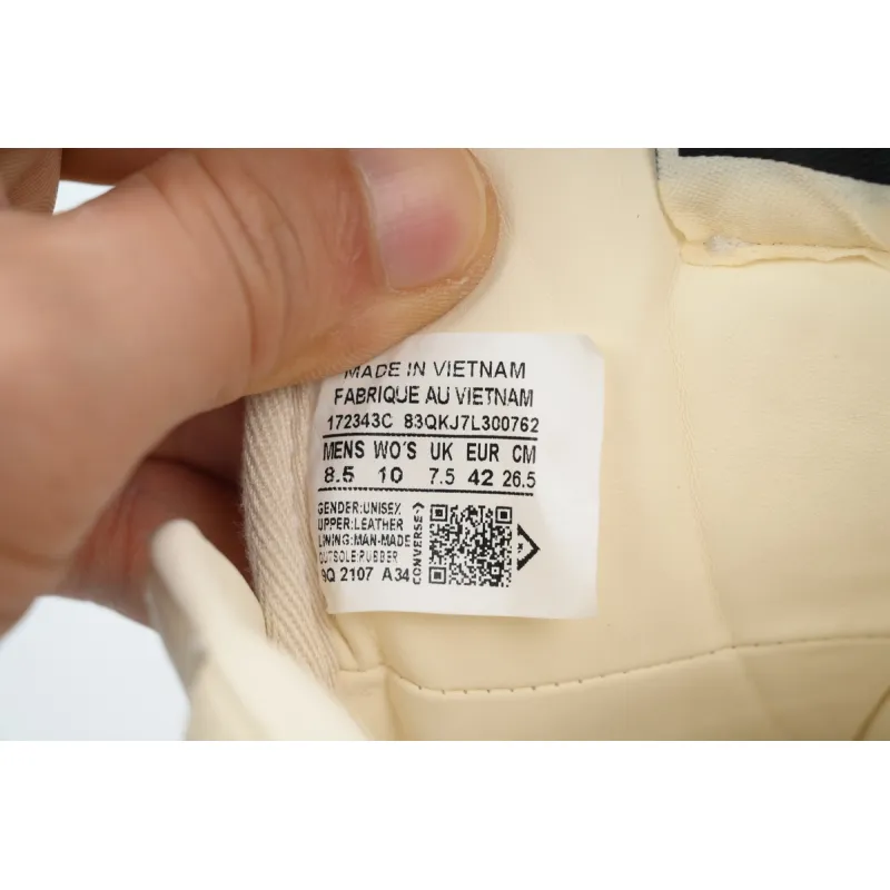 Converse TURBOWPN Mid Rick Owens DRKSHDW Egret DC02AX515SA5R1