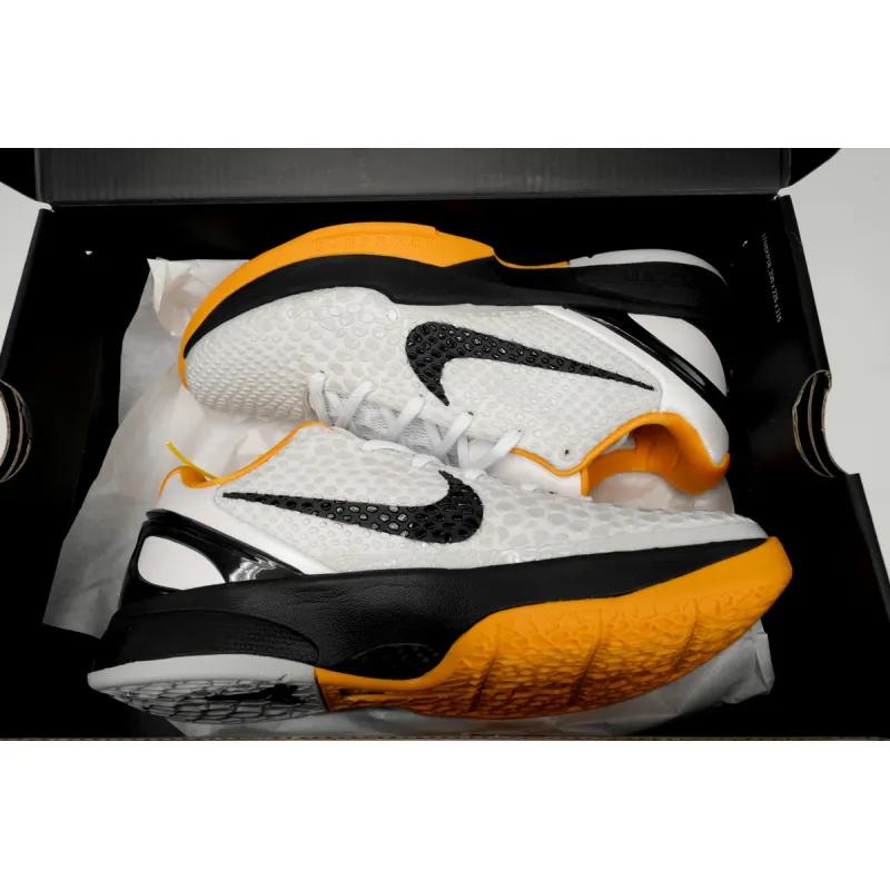 Kobe 6 Protro Playoff Pack White Del Sol CW2190-100