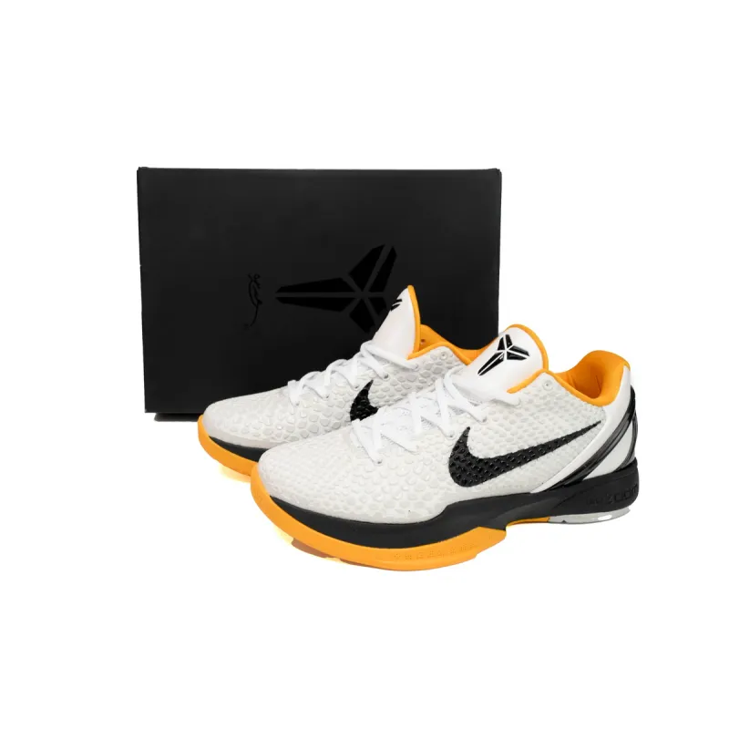 Kobe 6 Protro Playoff Pack White Del Sol CW2190-100