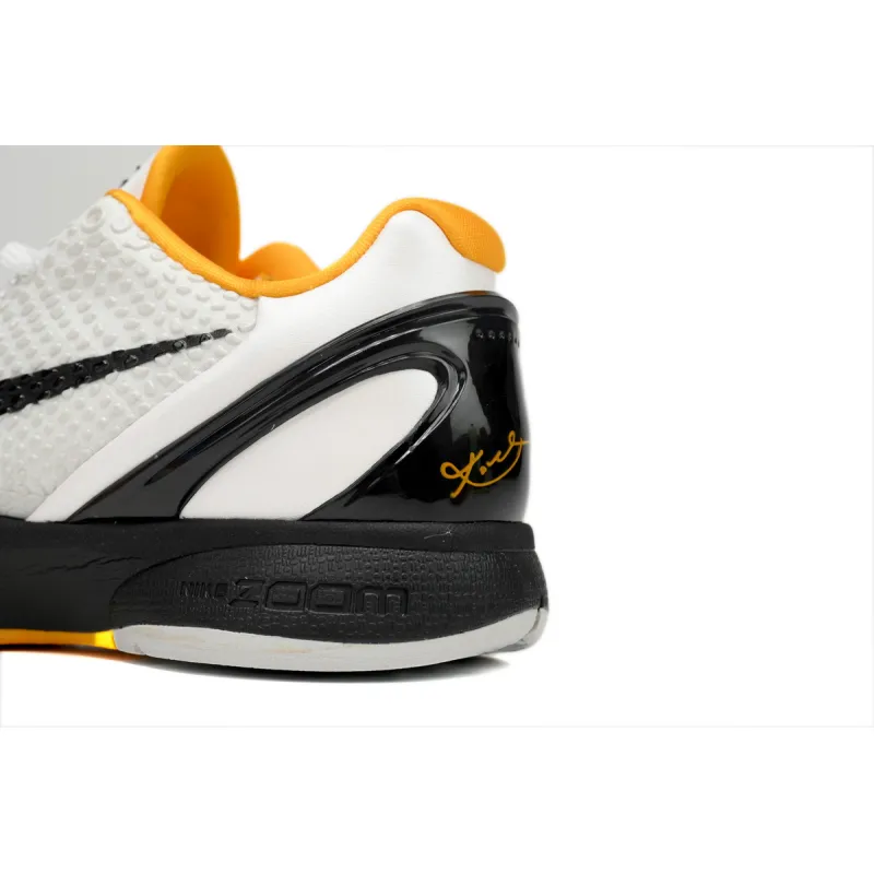 Kobe 6 Protro Playoff Pack White Del Sol CW2190-100