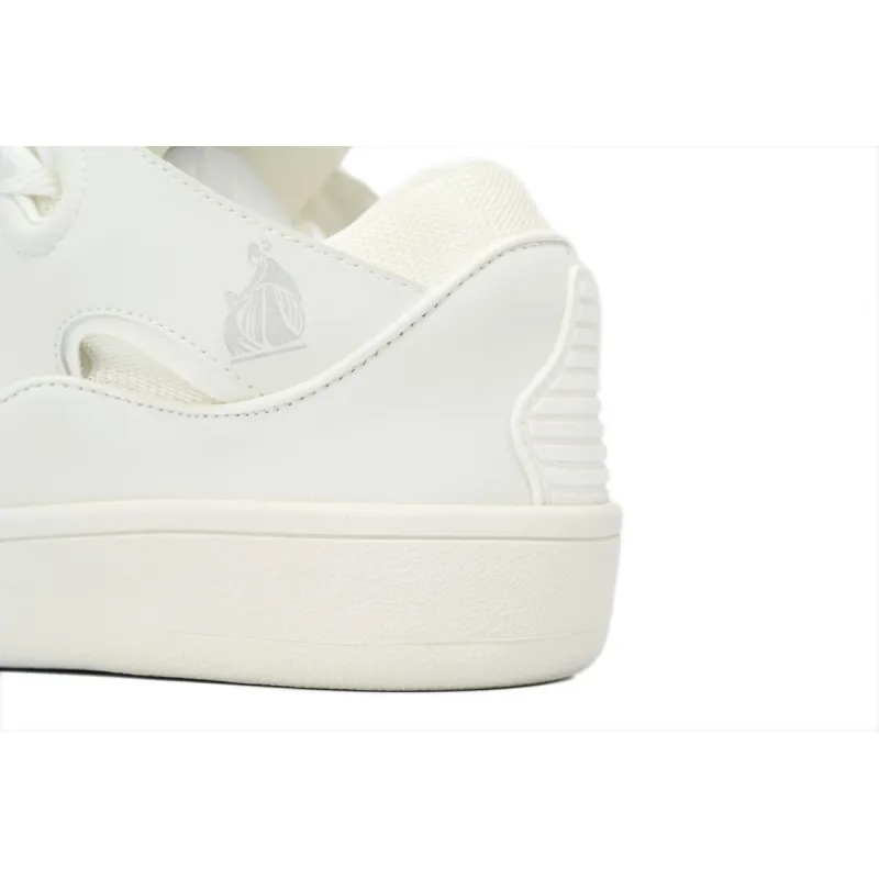 Lanvin Curb Sneaker All White