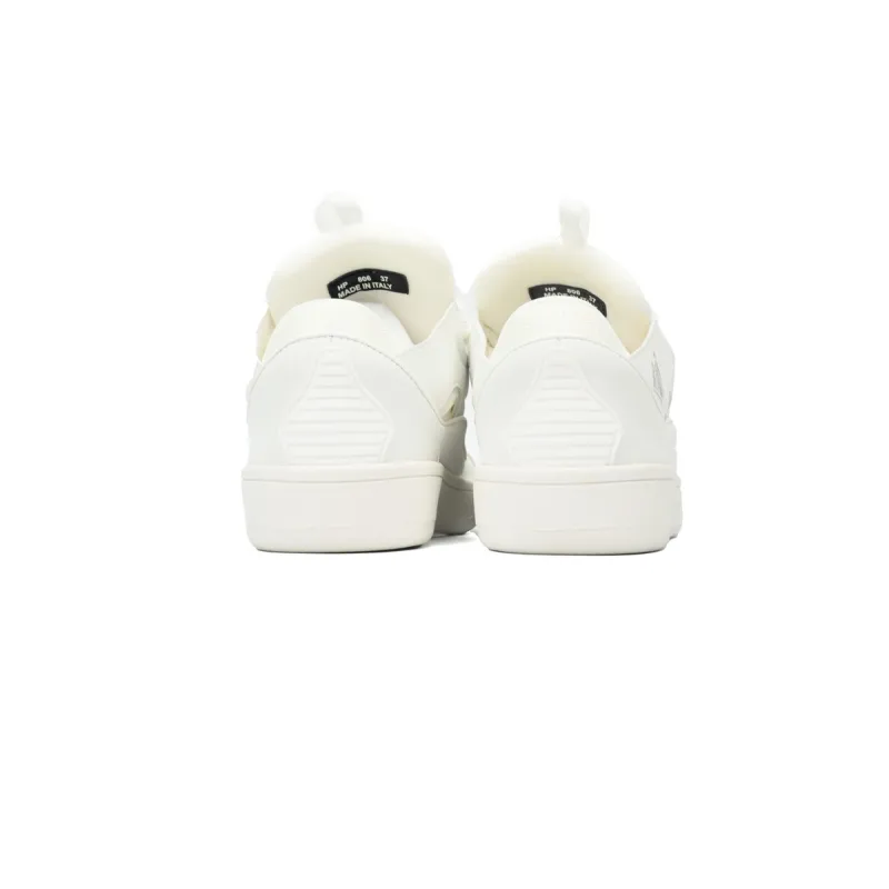 Lanvin Curb Sneaker All White