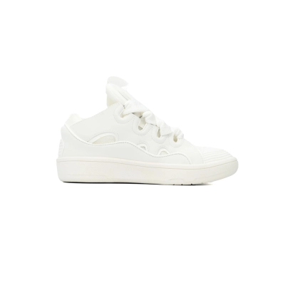 Lanvin Curb Sneaker All White 02
