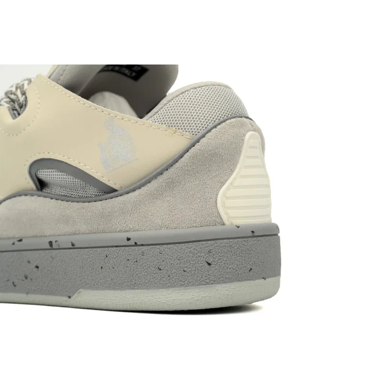 Lanvin Curb Sneaker Maiden Rice White Grey