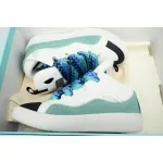 Lanvin Curb Sneaker White Blue FMSKRK11DRAGH22