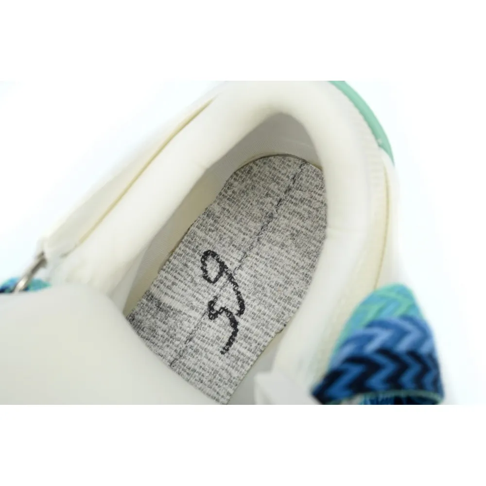 Lanvin Curb Sneaker White Blue FMSKRK11DRAGH22