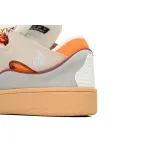 Lanvin Curb Sneaker White Gray Powder 